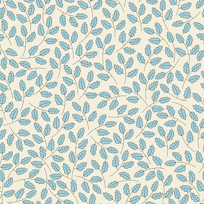 Cozy winter. Seamless Christmas pattern with branches. Vector illustration. Merry and Bright Corporate Holiday cards. Wallpaper or backdrop decor. Perfect for winter decorations.