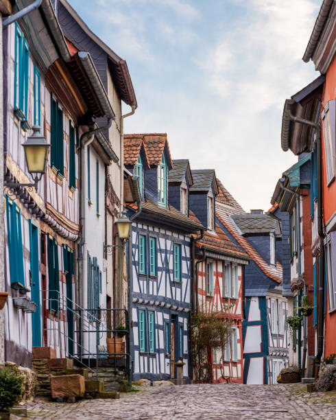 istock Beautiful cityscape in fairytale Idstein 2060921448