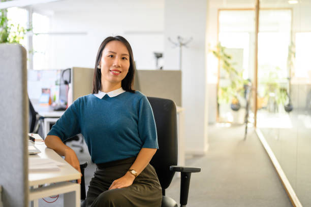istock Businesswoman sitting in office 2060934938