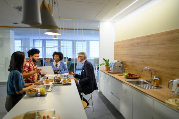 istock Business peoples talking in office 2060934950