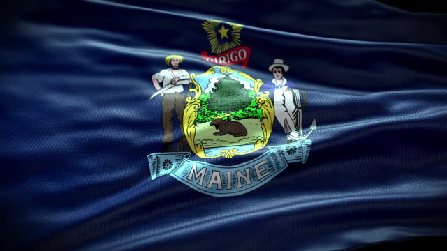 The State Flag of Maine