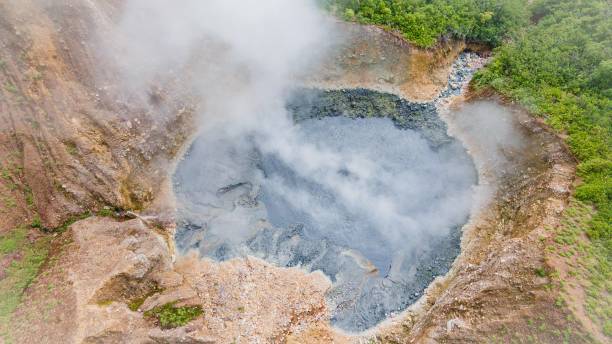 istock Dominica's Boiling Lake aerial 2061151620