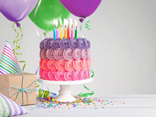 istock Colorfull Birthday cake 2061222779