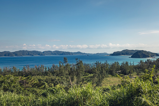 beautiful kerama islands, okinawa prefecture, japan.
