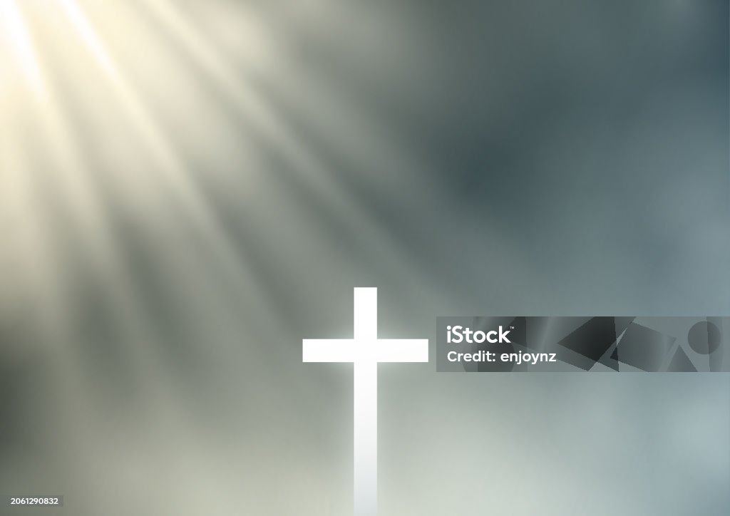 Bright Light Rerligious Heaven Shining Light Religious Vector Background Stock Illustration ...