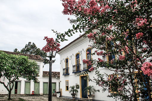 Paraty, the historic Brazilian colonial city forgotten for centuries, was for a long time the main port for shipping gold to Europe in the 17th century.