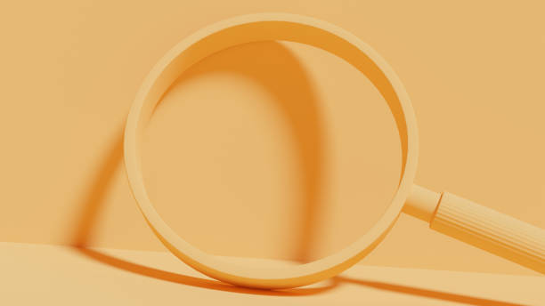 istock Giant Magnifying Glass with No Lens Against Wall 2061465885