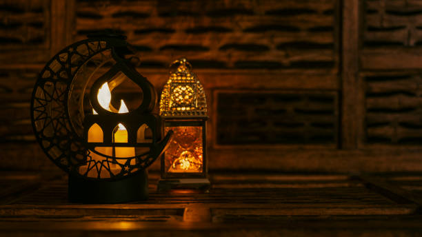istock Muslim Holy Month Ramadan - Ornamental Arabic Lantern and dates. 2061470753