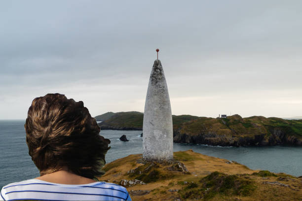 Newfoundland's Rose Blanche Lighthouse perched high above the Atlantic.