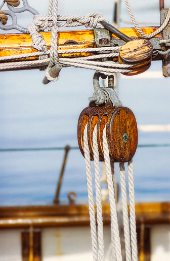 Old sail ship restored to navigation