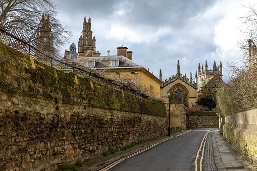 Oxford on a typical spring day