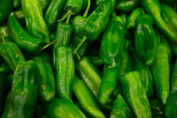 pepper in the supermarket- close-up