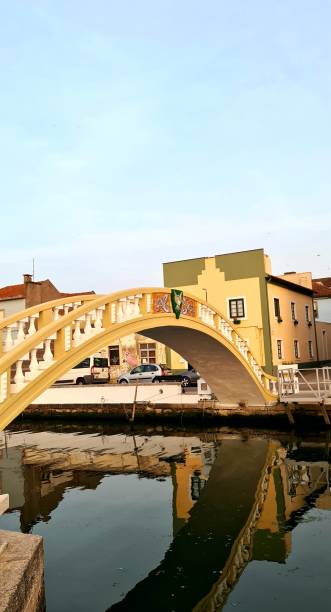 istock Bridge over the canals of Aveiro 2061731366