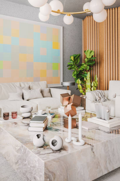 istock Cozy modern living room 2061752716