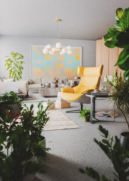 istock Cozy modern living room 2061753237
