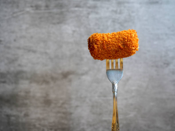 istock close-up homemade croquette on fork 2061753730