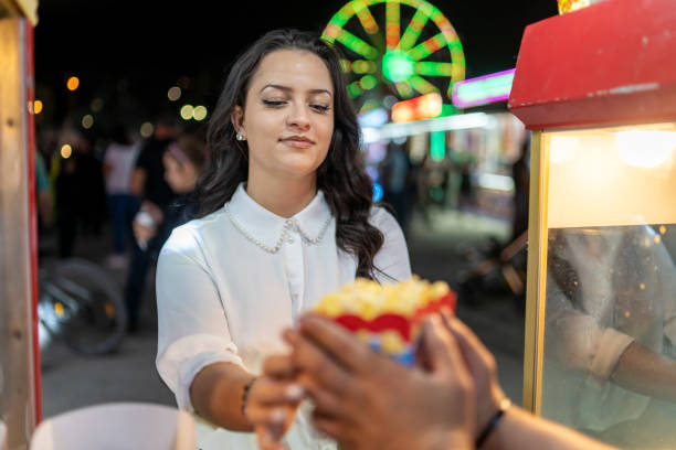 istock Let's have fun at the amusement park. 2061765785