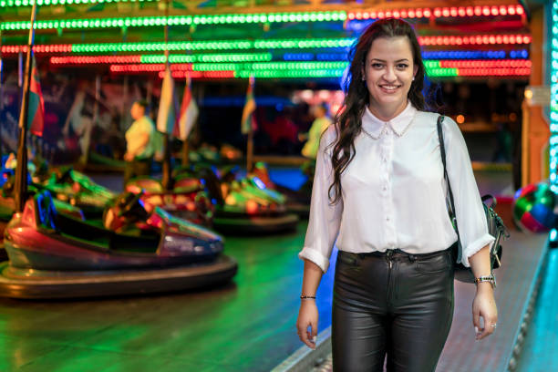 istock Let's have fun at the amusement park. 2061765787
