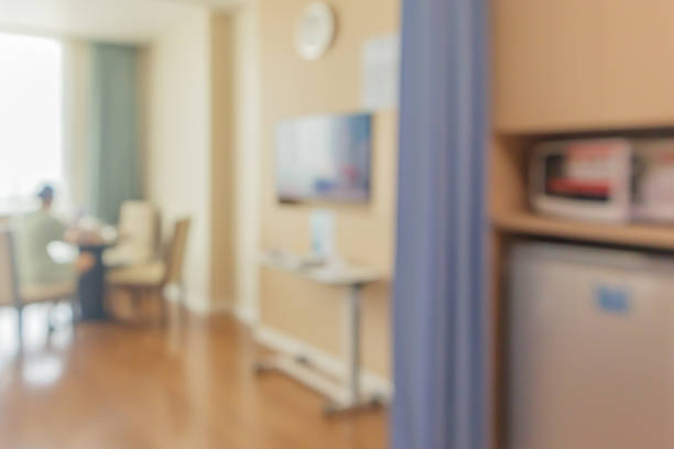 istock hospital room interior abstract blur for background 2061768401