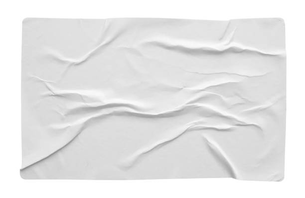 istock Paper sticker label isolated on white background 2061769469