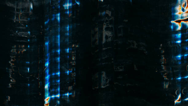 istock Old film overlay glitch texture stain dust scratch 2061774860