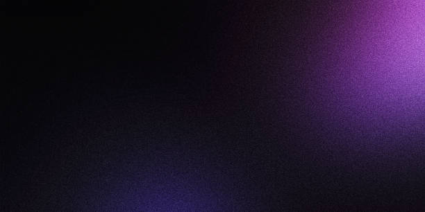istock Dark purple grainy background deep lilac royal purple violet black gradient noise texture banner backdrop design 2061894759