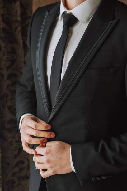 istock The groom is preparing for the wedding ceremony 2061904443