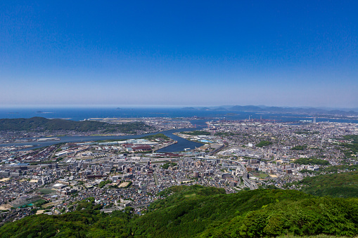 A mountain located in Kitakyushu City, which has been selected as one of Japan's New Three Great Night View Cities, offers a panoramic view of the entire Kitakyushu City from a typical location. In particular, the night view is called the 10 billion dollar night view.kyushu City.