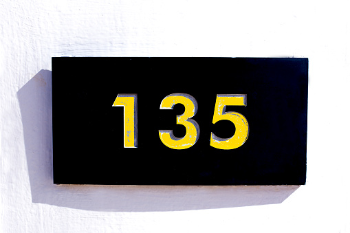 House Number 135 Street Address