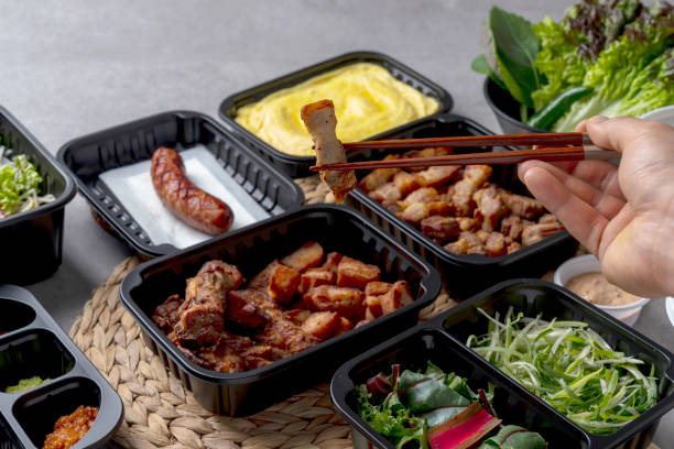 istock Pork Belly Rice Bowl korean food 2062282152