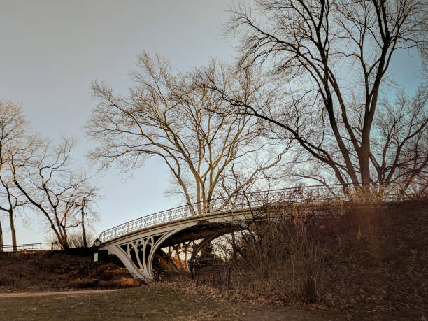 Foot Bridge in Autumn II