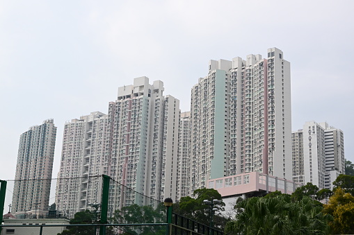 The public estate in Kwai shing district, Hong Kong - 01/27/2024 14:02:58 +0000.