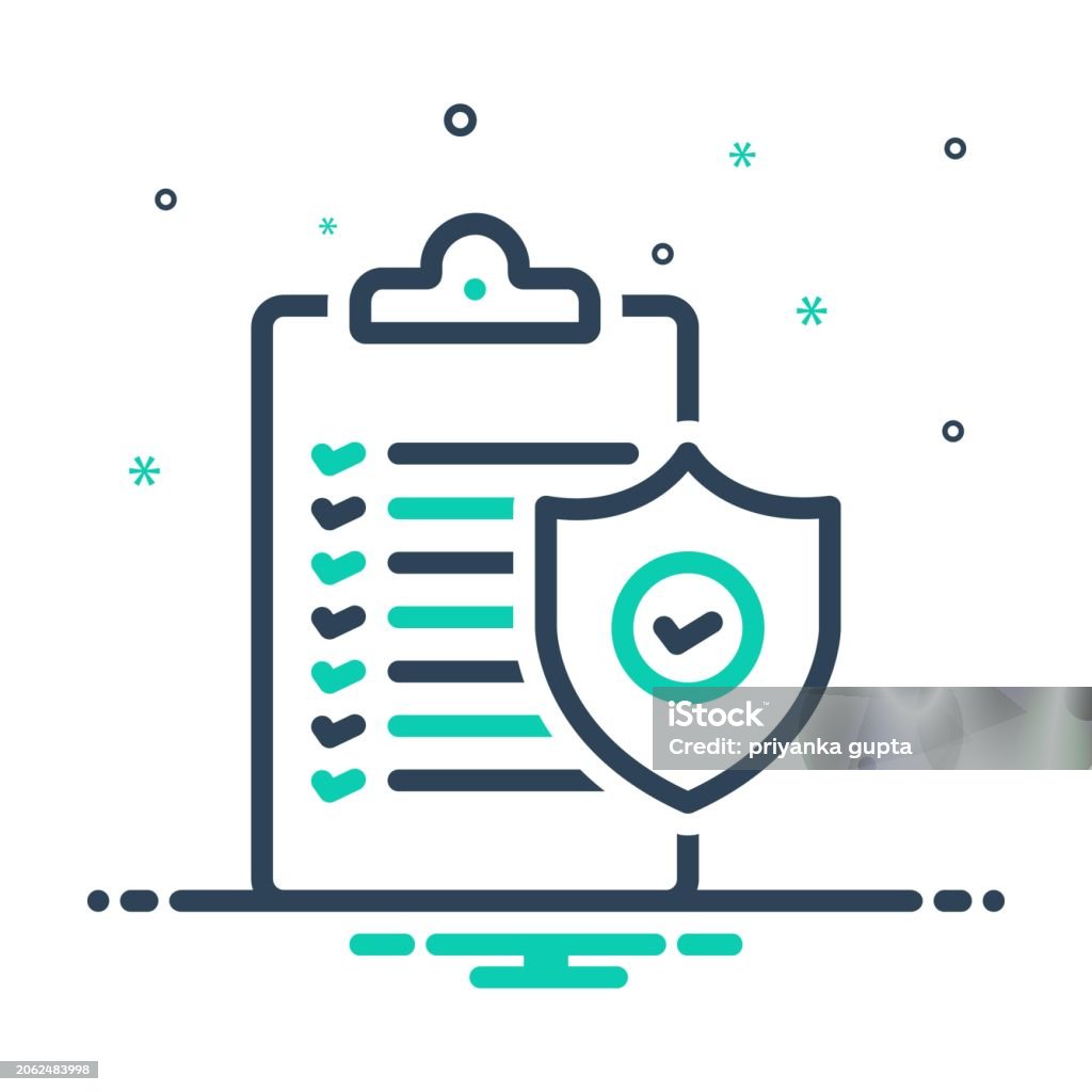 Security Policies Stock Illustration - Download Image Now - Icon Symbol ...