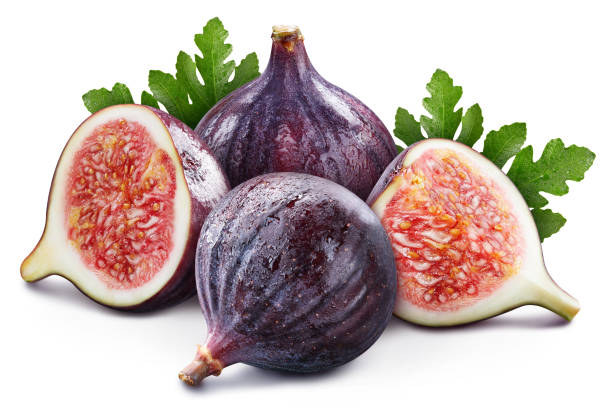 istock Figs with clipping path isolated on a white background 2062526188