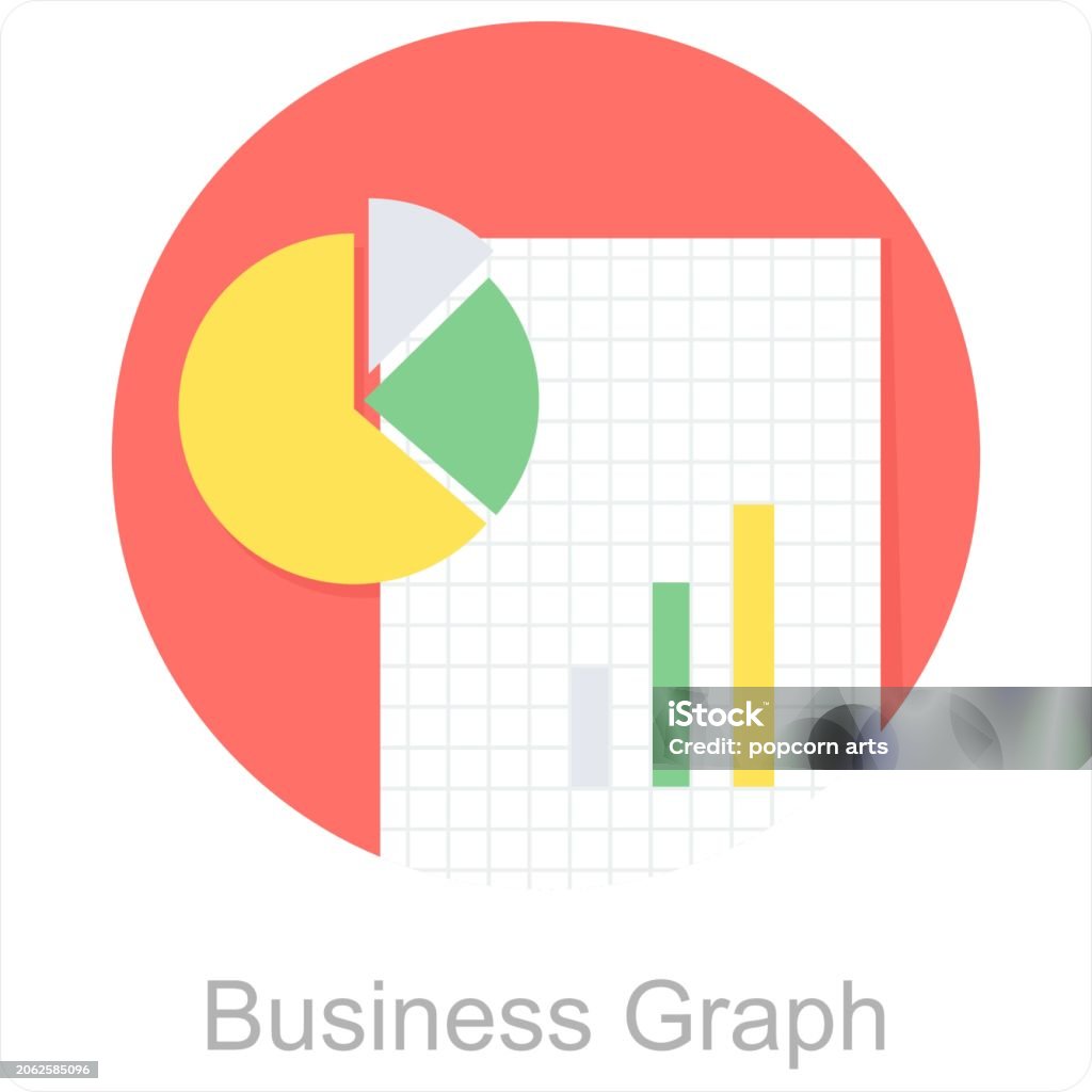 Business Chart Key Graph Business Graph Stock Illustration - Download Image Now - Analyzing ...