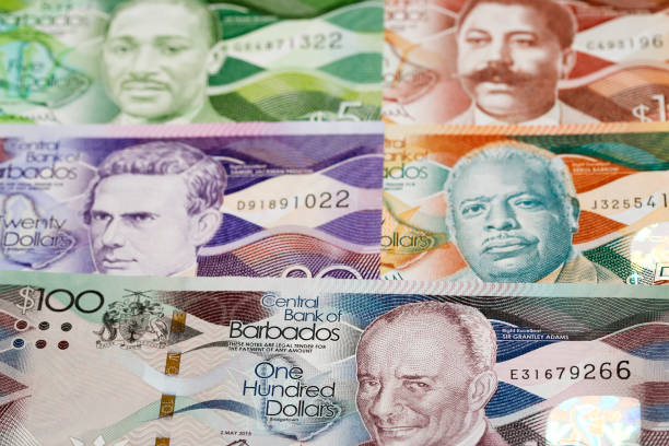istock Barbadian dollar a business background 2062636182
