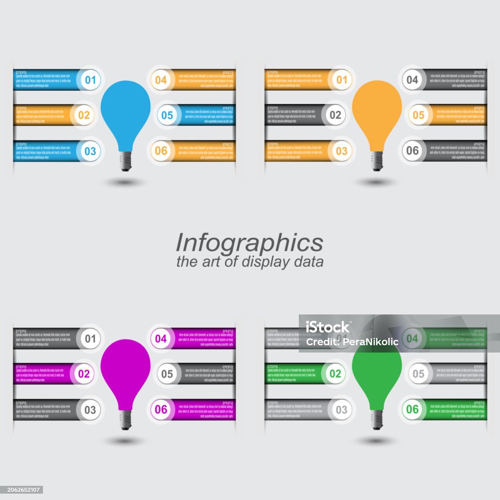 Visual Ranking Templates Collection Infographic Design Template Idea To Display Information ...