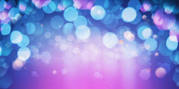 istock Blue and pink bokeh background 2062680735