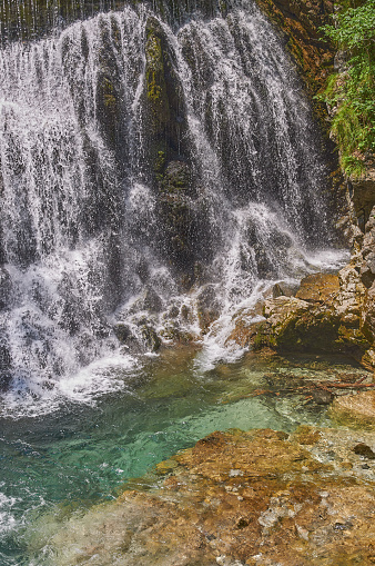 Waterfall in Triglav National Park,Slovenia