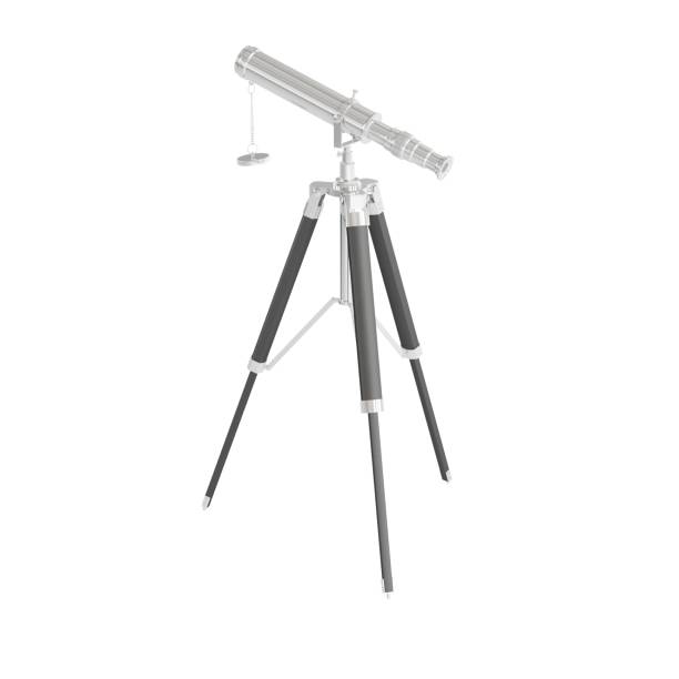 istock 3D render of a telescope on a tripod on a white background 2062901089