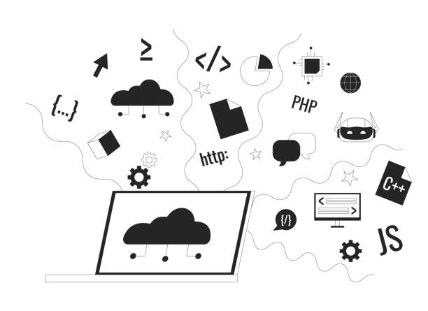 440+ Cartoon Of Software Development Stock Photos, Pictures & Royalty ...