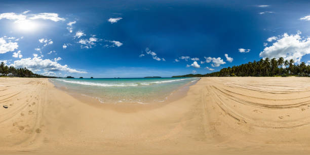 istock Nacpan Beach in El Nido, Philippines. Palawan. Virtual Reality 360. 2063079049