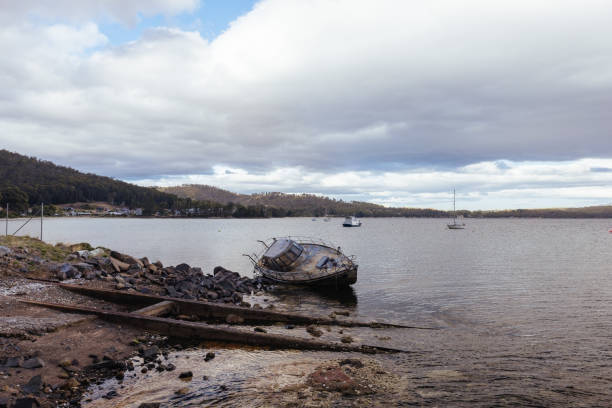 istock Dover in Huon Valley Tasmania Australia 2063084348