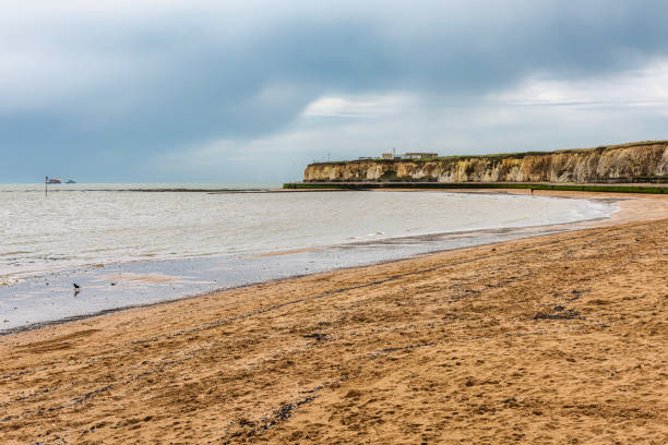 istock Palm Bay Beach, Margate, Kent, England in Winter 2063117947