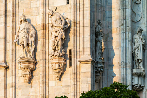 istock details of the Milan cathedral external, 2063242558