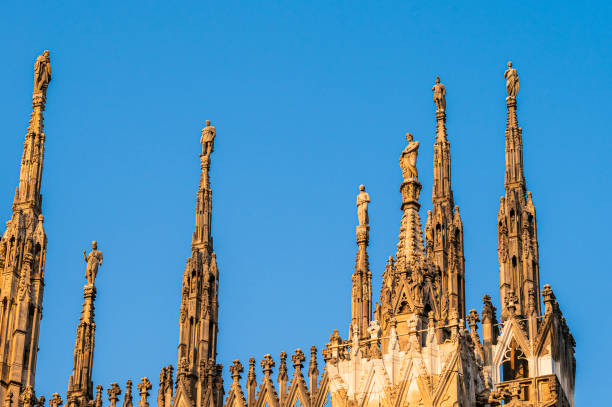 istock details of the Milan cathedral external, 2063242782
