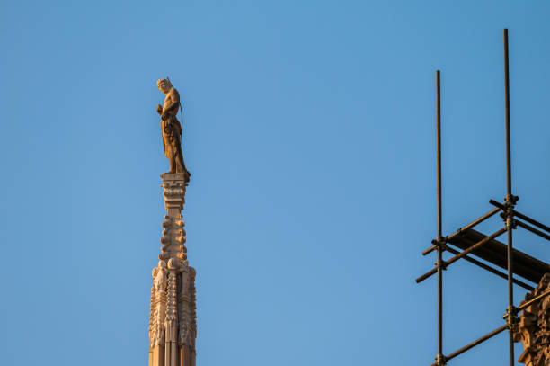 istock details of the Milan cathedral external, 2063242980