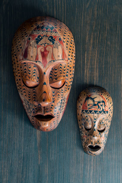 Mural Depicting The Decapitator God, Created Between 200 And 850 AD By The Moche Civilisation In Northern Peru. Uncovered For Display At The Temples Of The Sun And The Moon (Huaca Del Sol Y La Luna), Near The Modern-Day City Of Trujillo In Northern Peru.
