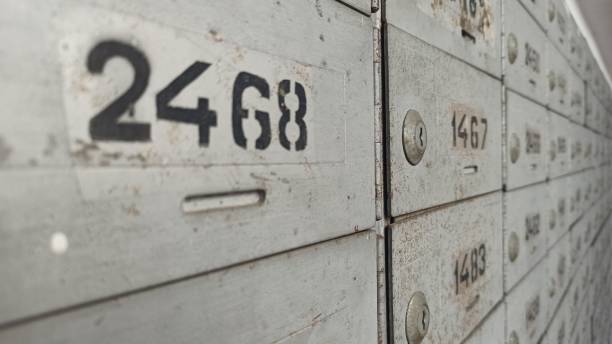 istock Close up of iron storage box 2063279762