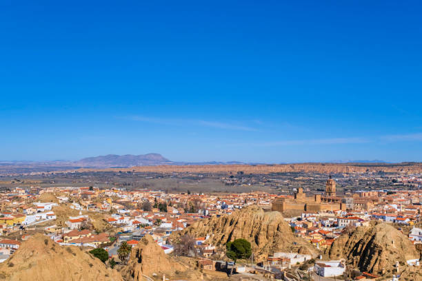 istock View towards the old town of Guadix (Andalusia, Spain) 2063339496